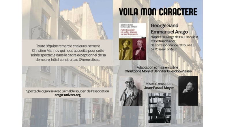 Spectacle-epistolaire-G.-SAND-E.-ARAGO-17.05.2025-Paris